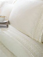 Hampton Cream Duvet Cover Set - Percale Quilt Cover Set (Single)